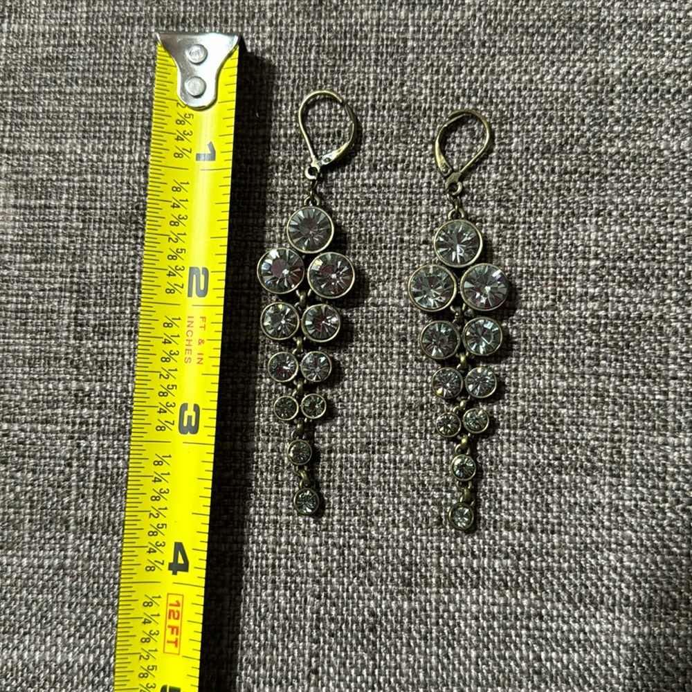Blue & Brass | Earrings